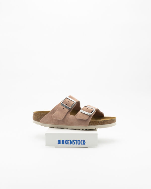 Arizona Sandalo Birkenstock – Rosa Camoscio