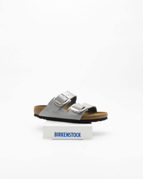 Arizona Fibbia Grande Sandalo Birkenstock – Grigio Vernice