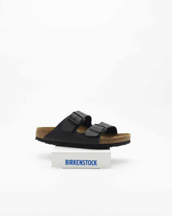 Arizona Sandalo Birkenstock - Nero Pianta Larga