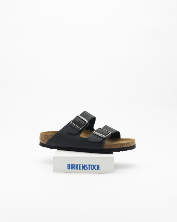 Arizona Sandalo Birkenstock – Nero Pelle