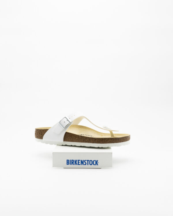 Gizeh Sandalo Birkenstock – Bianco Opaco