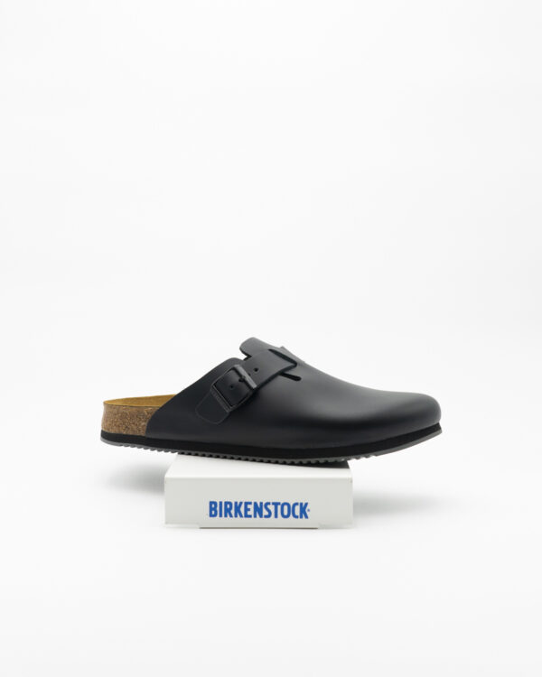 Birkenstock - Sabot Boston Prof – Nero Pelle