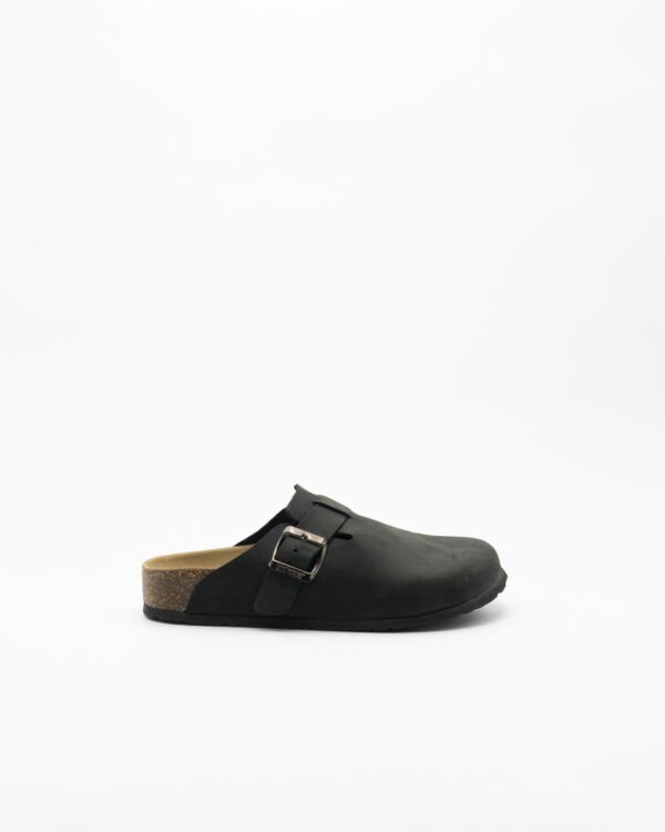 Sabot Pelle Nero - Bionatura
