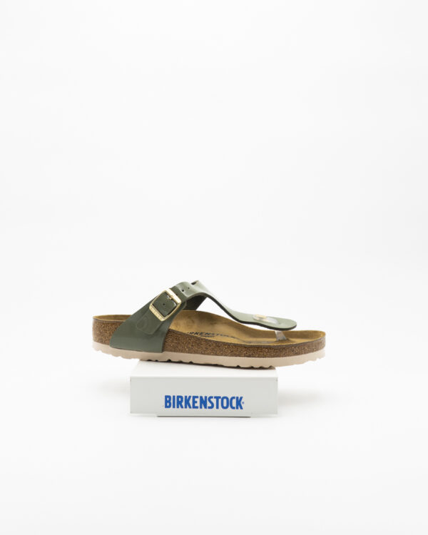 Gizeh Sandalo Birkenstock – Khaki Vernice