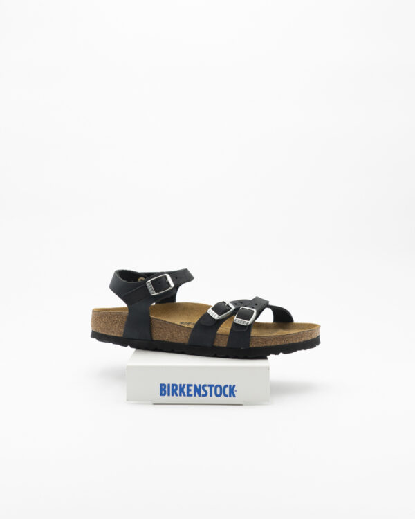 Kumba Sandalo Birkenstock – Nero Pelle