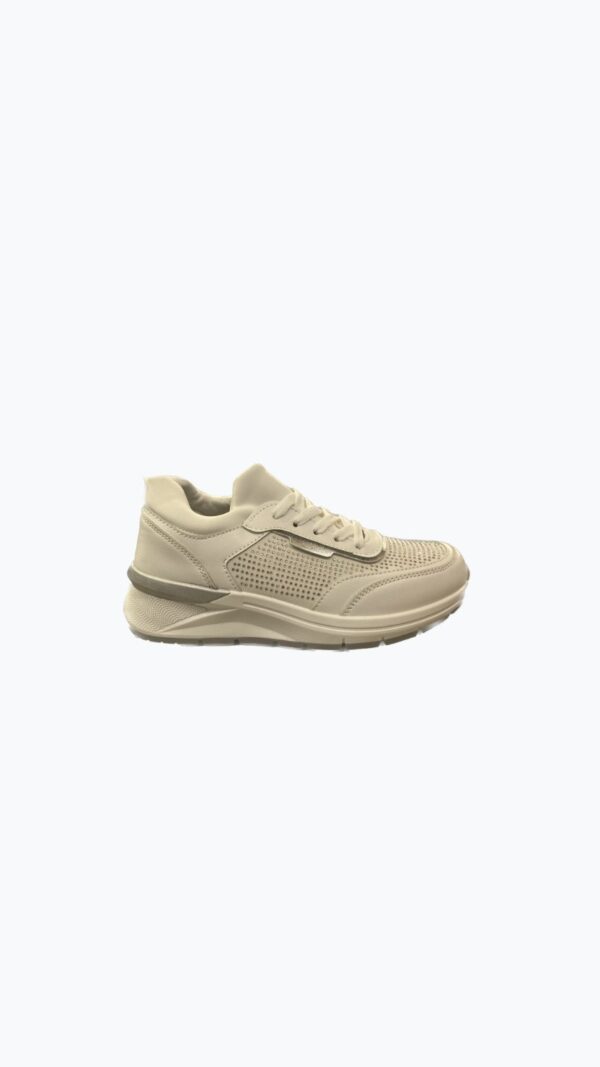 Sneakers white- Silver