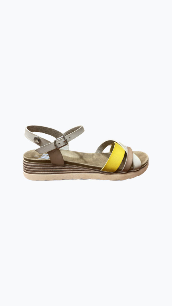 Sandalo basso XTI - Giallo-beige