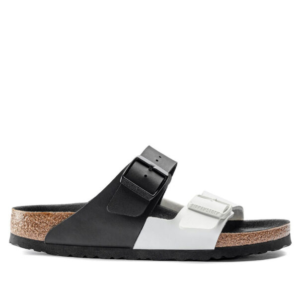 Arizona Split Birkenstock - Nero/Bianco