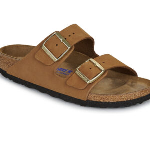 Arizona Sandalo Birkenstock - Pelle Nabuk Mink SFB