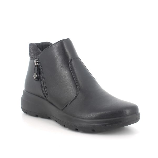 Home-apr23 2 Tronchetto Pelle - Enval Soft - Nero